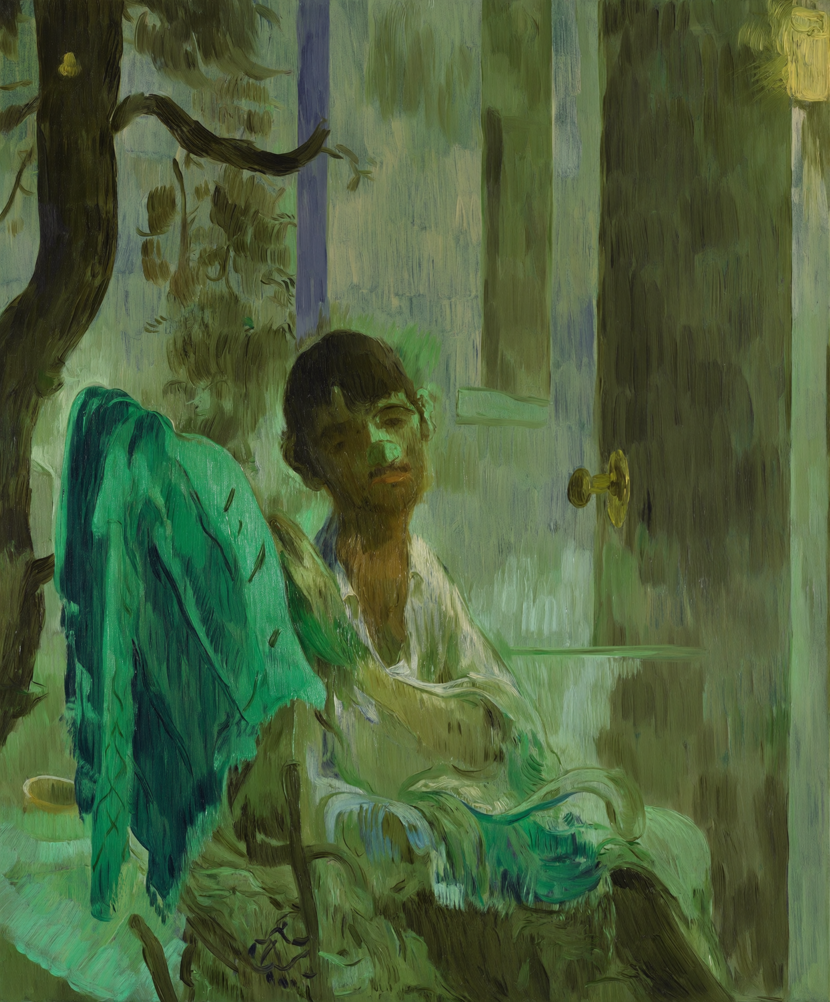 The Sitter (After Salman)